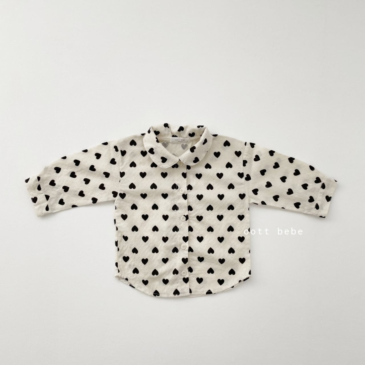 OOTT BEBE - Korean Children Fashion - #Kfashion4kids - Heart Shirt - 2