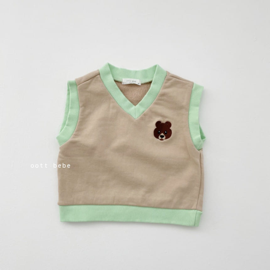 OOTT BEBE - Korean Children Fashion - #Kfashion4kids - Jue Jue Vest Basic