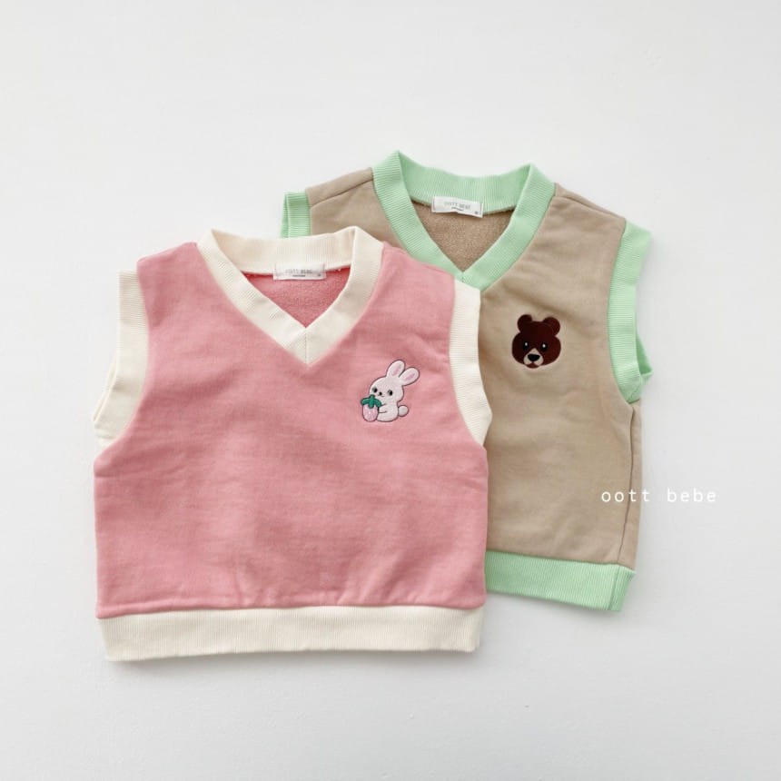 OOTT BEBE - Korean Children Fashion - #Kfashion4kids - Jue Jue Vest Basic - 10
