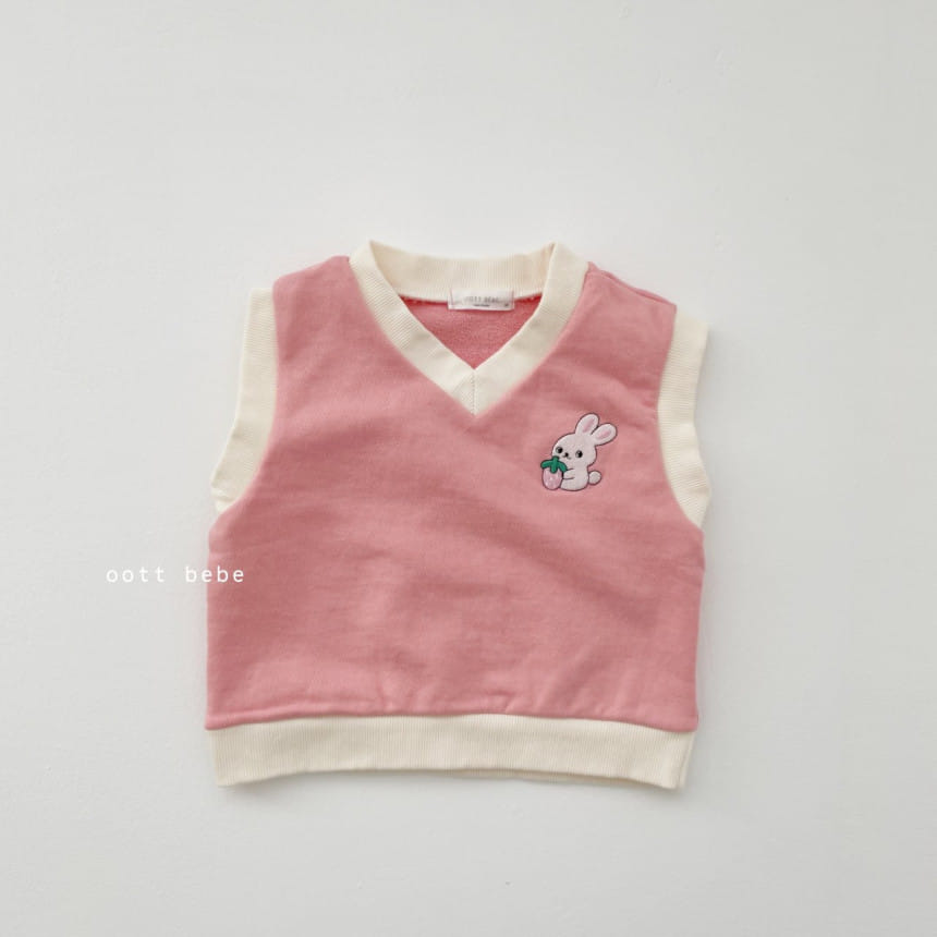 OOTT BEBE - Korean Children Fashion - #Kfashion4kids - Jue Jue Vest Basic - 2