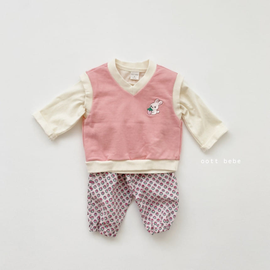 OOTT BEBE - Korean Children Fashion - #Kfashion4kids - Jue Jue Vest Basic - 4