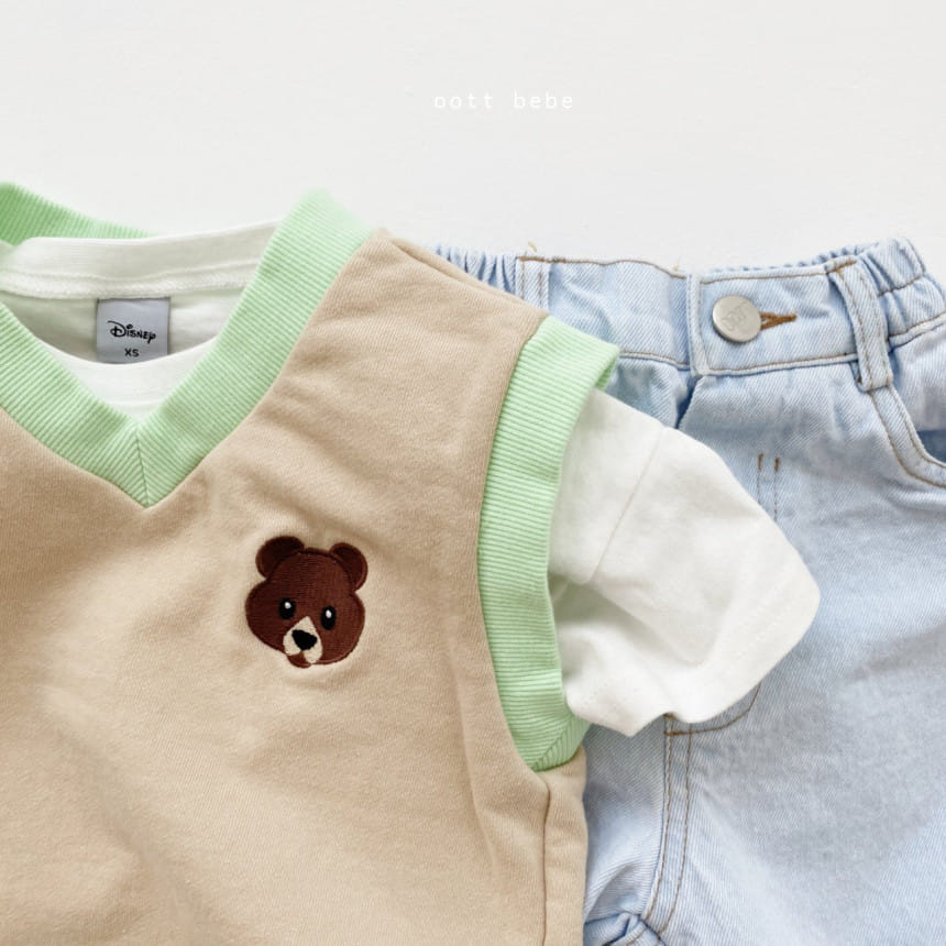 OOTT BEBE - Korean Children Fashion - #Kfashion4kids - Jue Jue Vest Basic - 6
