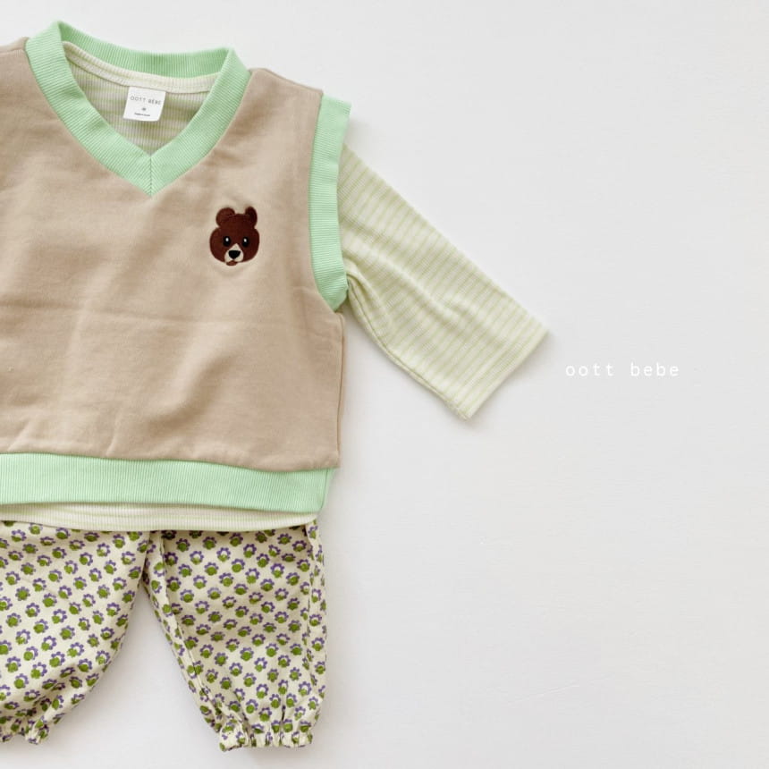 OOTT BEBE - Korean Children Fashion - #Kfashion4kids - Jue Jue Vest Basic - 8