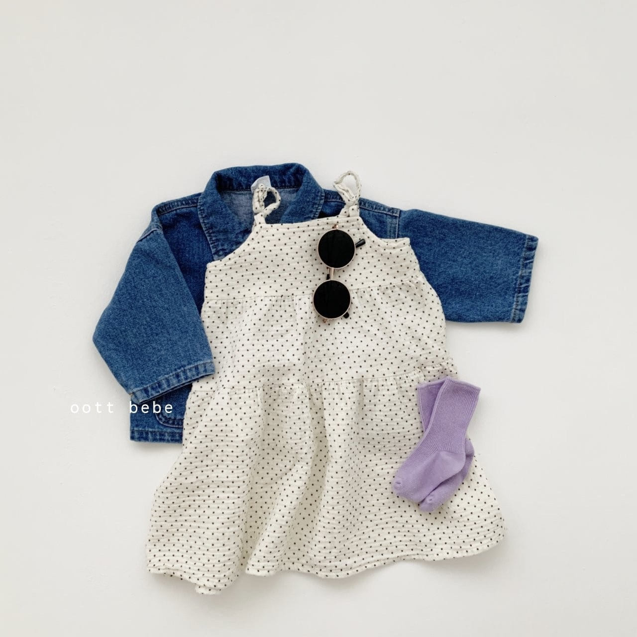 OOTT BEBE - Korean Children Fashion - #Kfashion4kids - Can Can Frill Girl One-piece - 2