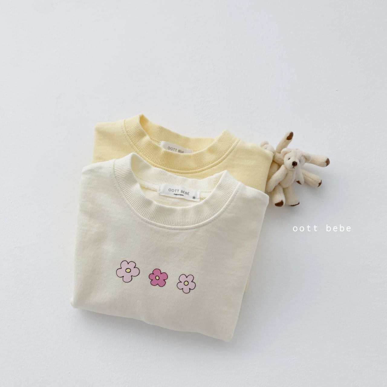 OOTT BEBE - Korean Children Fashion - #Kfashion4kids - Daisy Sweatshirt