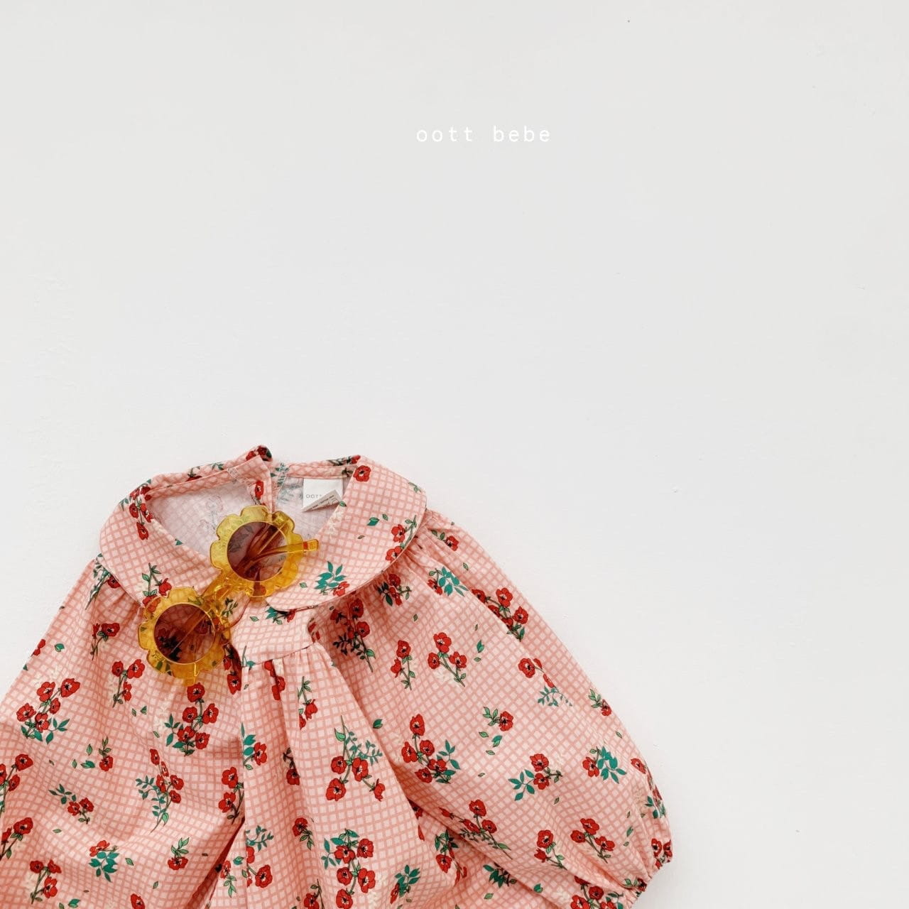 OOTT BEBE - Korean Children Fashion - #Kfashion4kids - Spring Collar One-piece - 10