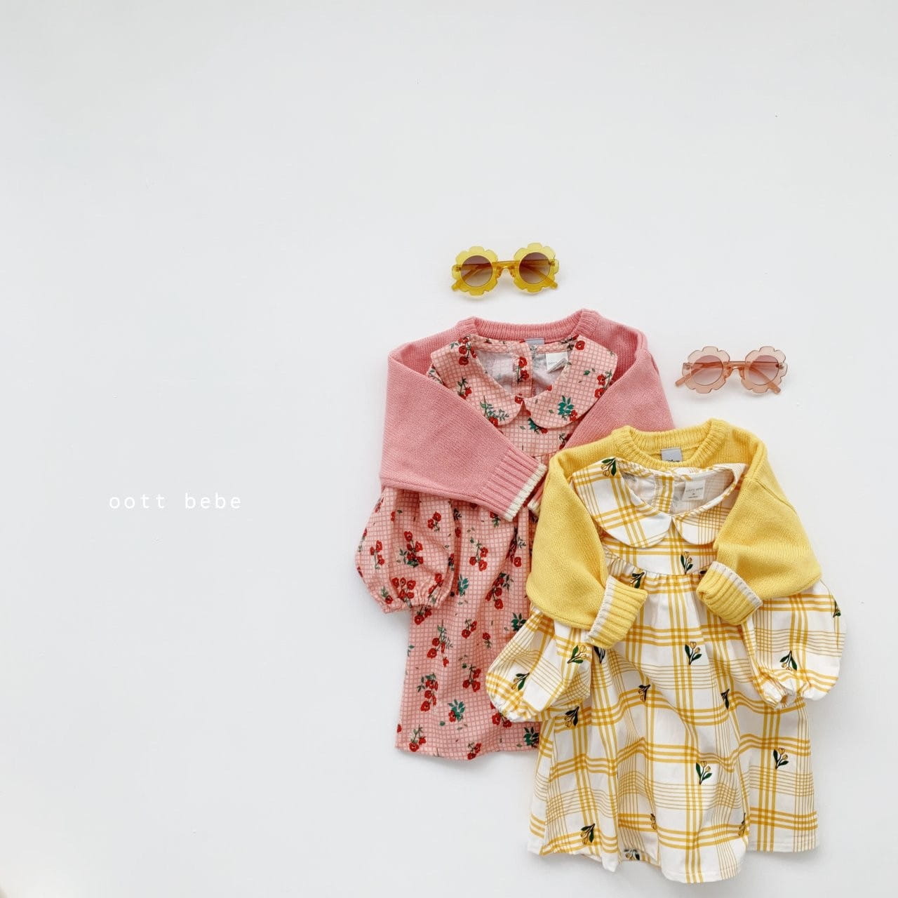 OOTT BEBE - Korean Children Fashion - #Kfashion4kids - Spring Collar One-piece - 11