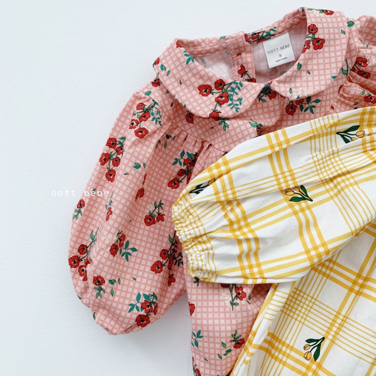 OOTT BEBE - Korean Children Fashion - #Kfashion4kids - Spring Collar suit - 4