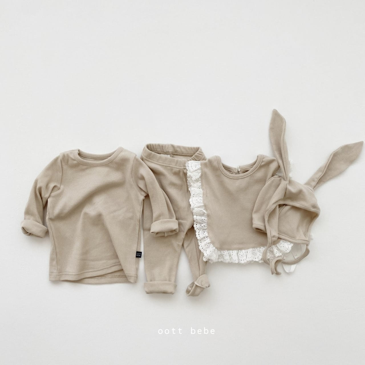 OOTT BEBE - Korean Children Fashion - #Kfashion4kids - Pang Pang Rabbit Bonnet - 10
