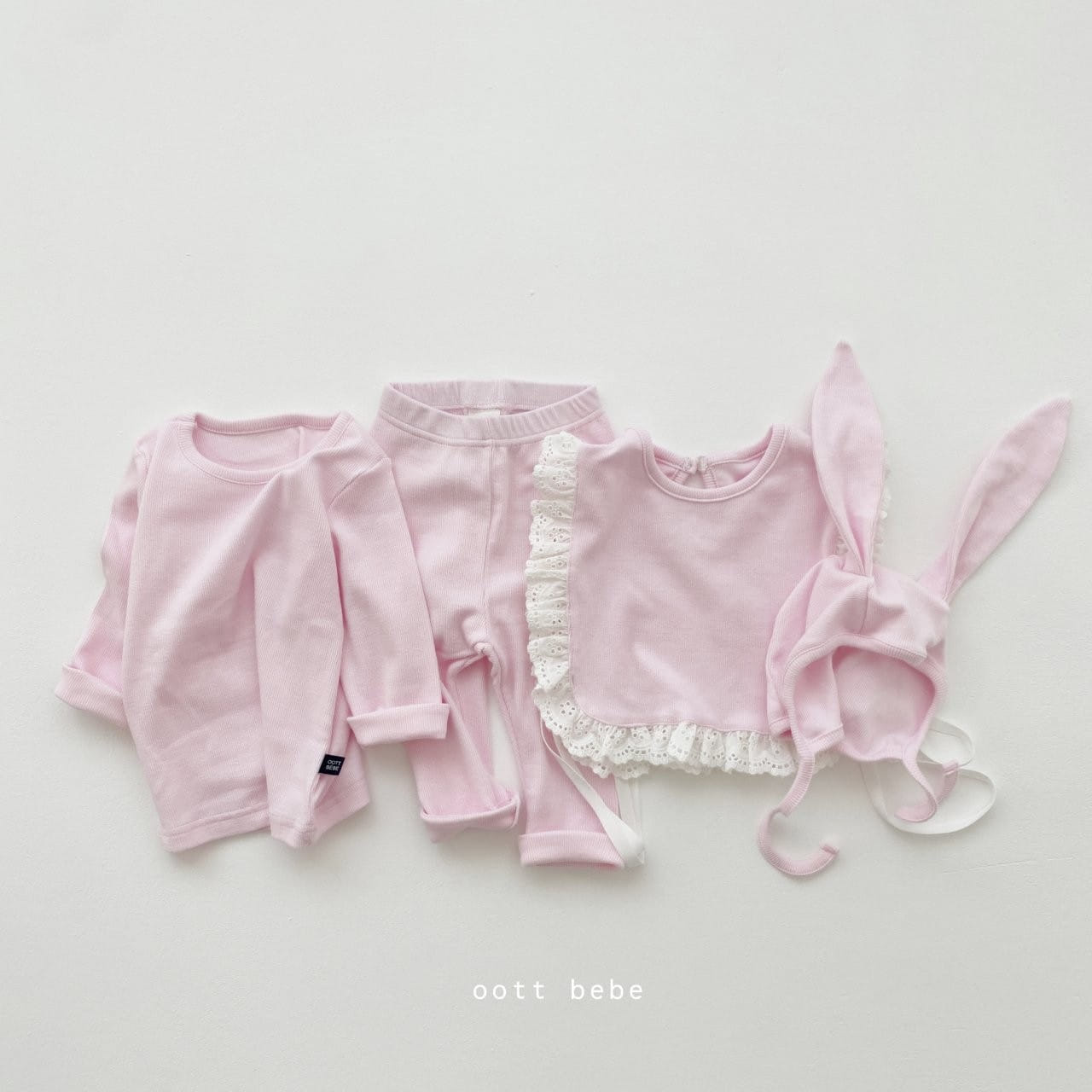 OOTT BEBE - Korean Children Fashion - #Kfashion4kids - Pang Pang Rabbit Bonnet - 5