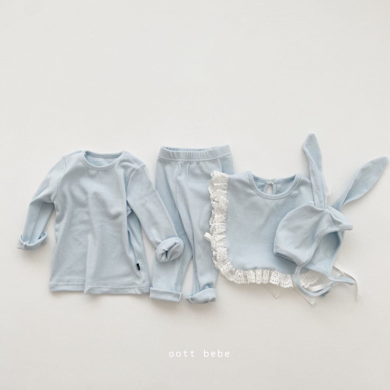 OOTT BEBE - Korean Children Fashion - #Kfashion4kids - Pang Pang Rabbit Bonnet - 6