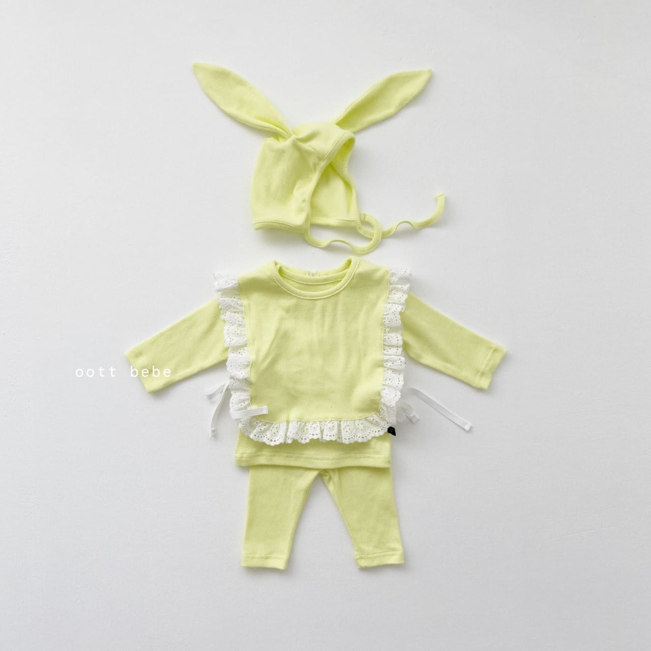OOTT BEBE - Korean Children Fashion - #Kfashion4kids - Pang Pang Bebe Easywear Set - 6