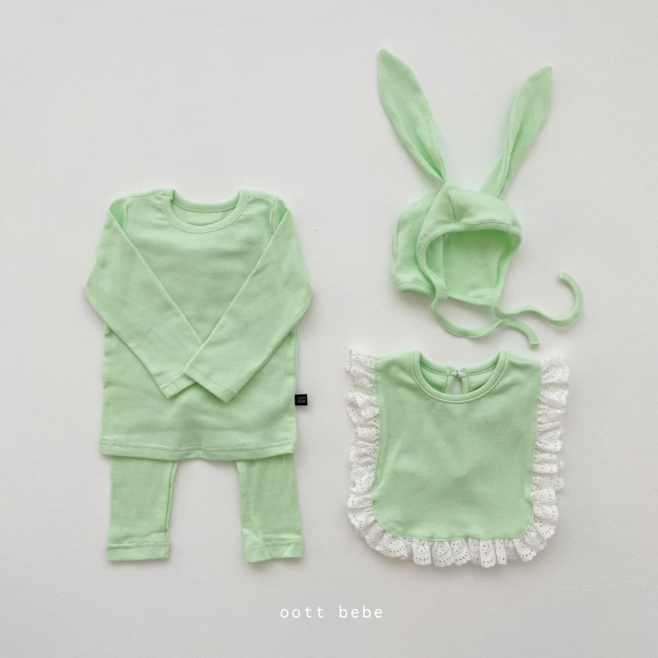 OOTT BEBE - Korean Children Fashion - #Kfashion4kids - Pang Pang Kid Easywear Set - 2