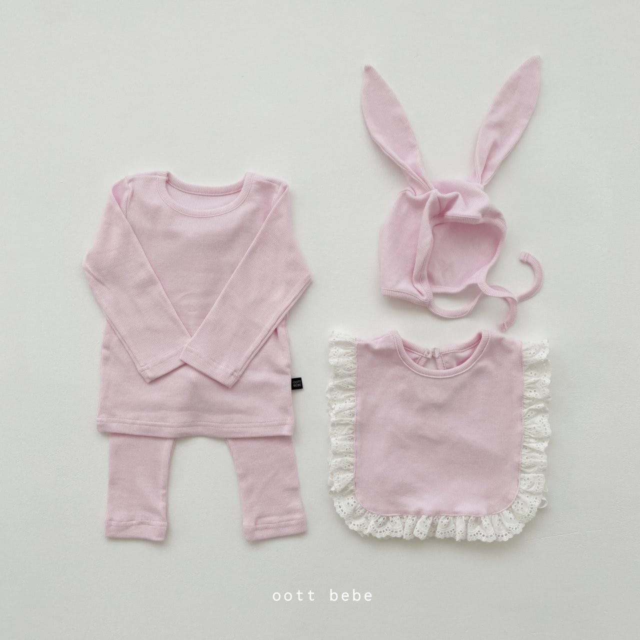 OOTT BEBE - Korean Children Fashion - #Kfashion4kids - Pang Pang Kid Easywear Set - 4