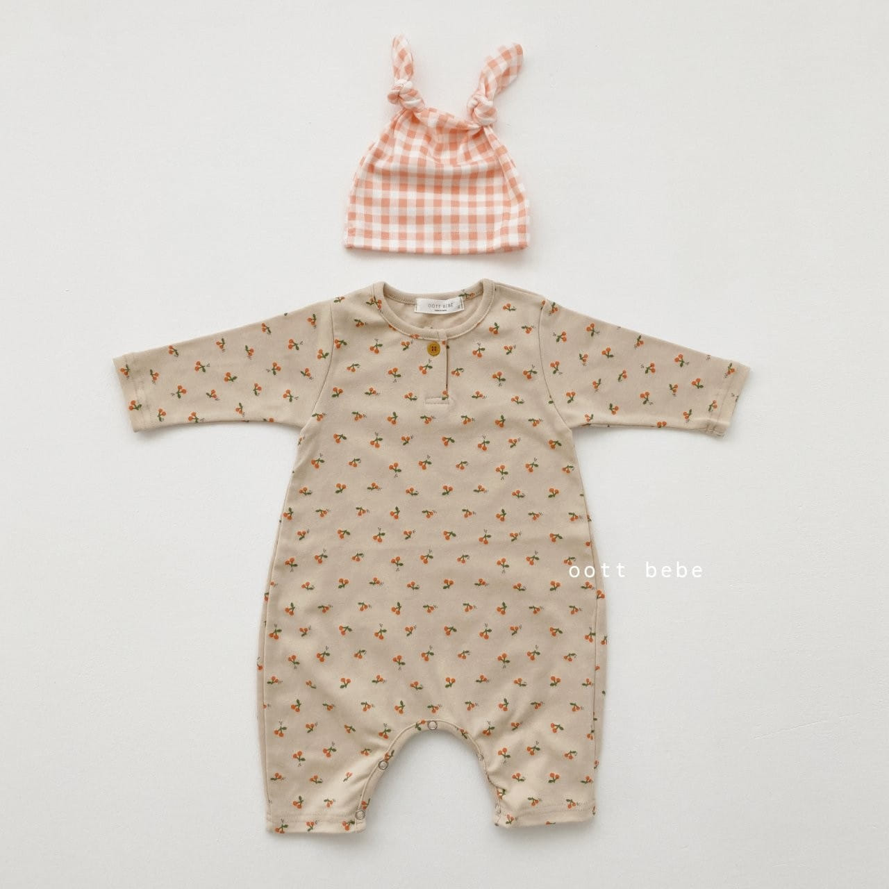 OOTT BEBE - Korean Children Fashion - #Kfashion4kids - Flower Painting Suit Set - 5