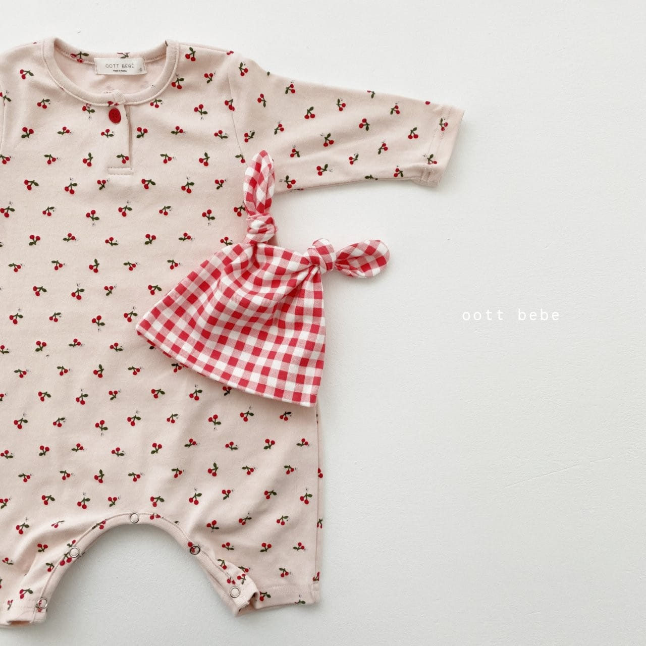 OOTT BEBE - Korean Children Fashion - #Kfashion4kids - Flower Painting Suit Set - 6