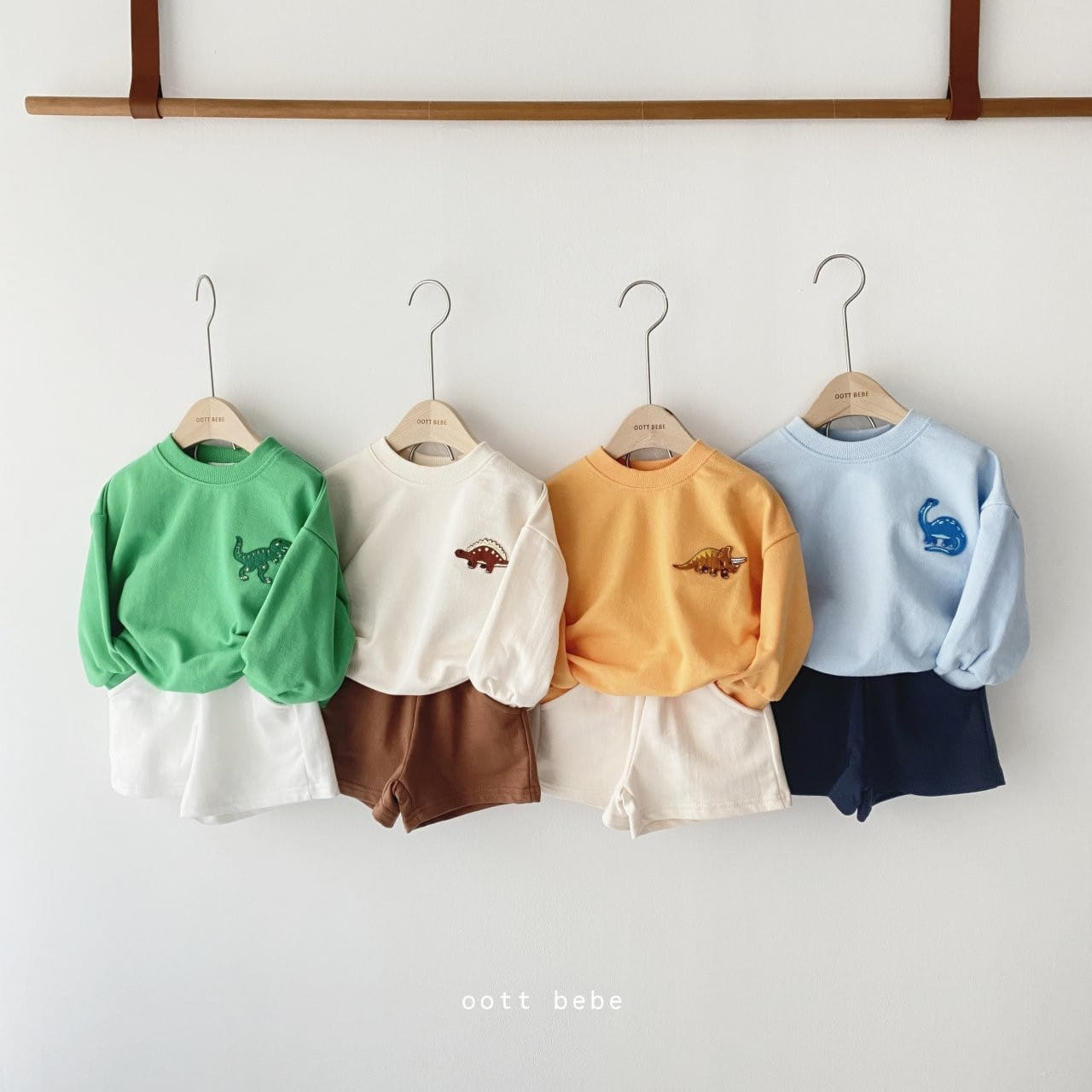 OOTT BEBE - Korean Children Fashion - #Kfashion4kids - Golira Top Bottom Set - 11