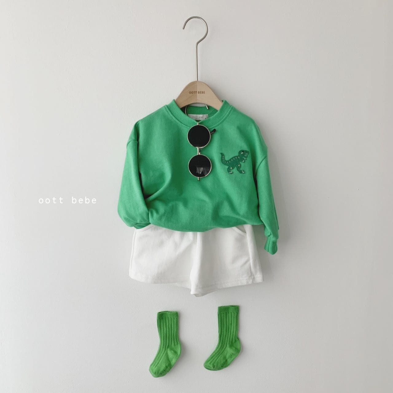 OOTT BEBE - Korean Children Fashion - #Kfashion4kids - Golira Top Bottom Set - 3