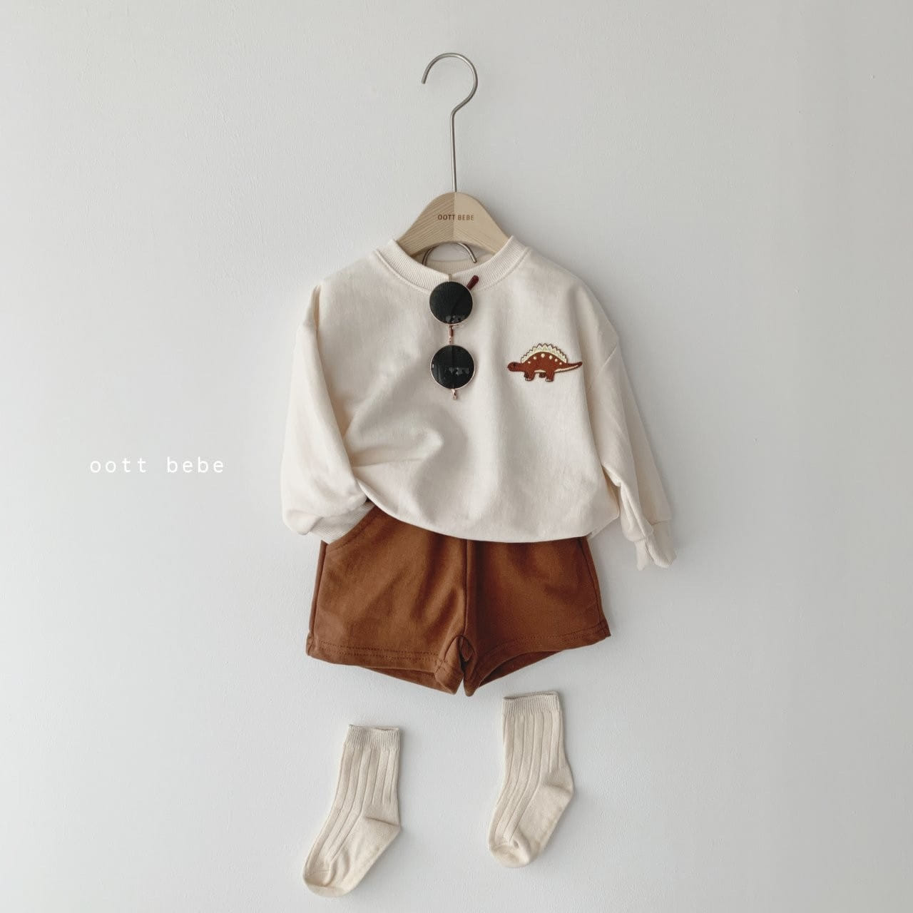 OOTT BEBE - Korean Children Fashion - #Kfashion4kids - Golira Top Bottom Set - 4