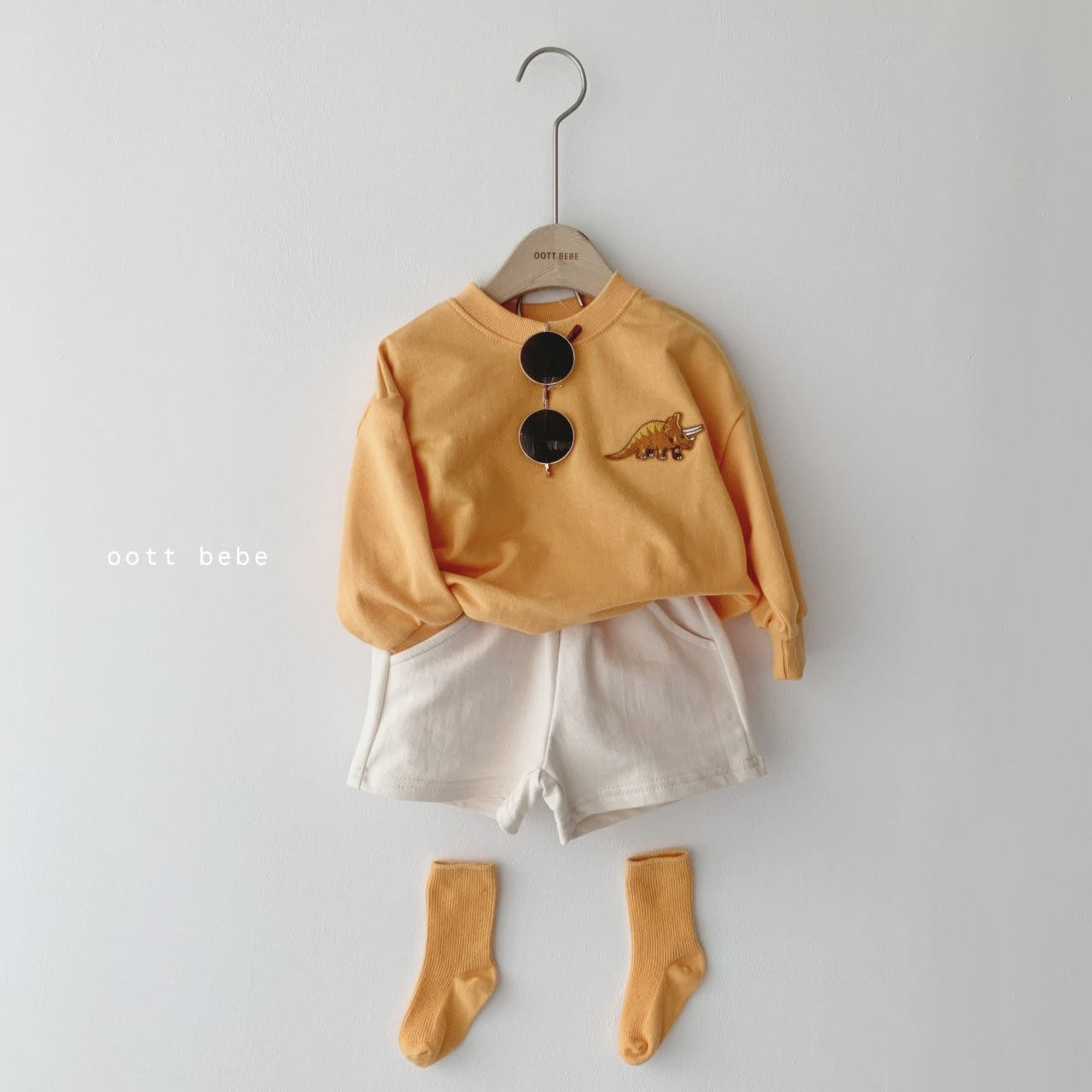 OOTT BEBE - Korean Children Fashion - #Kfashion4kids - Golira Top Bottom Set - 5