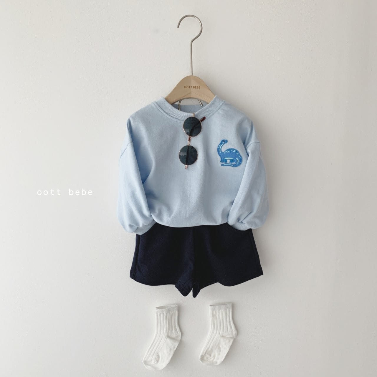 OOTT BEBE - Korean Children Fashion - #Kfashion4kids - Golira Top Bottom Set - 6