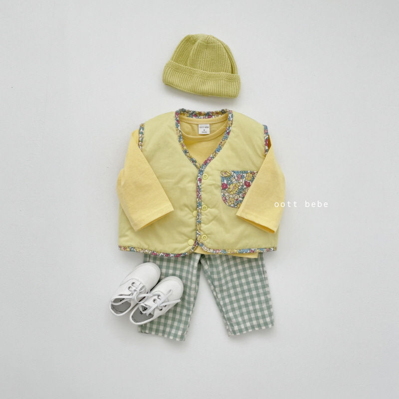 OOTT BEBE - Korean Children Fashion - #Kfashion4kids - Check Pants - 5