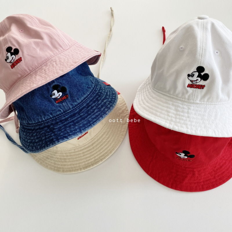 OOTT BEBE - Korean Children Fashion - #Kfashion4kids - Mickey Bucket Hat