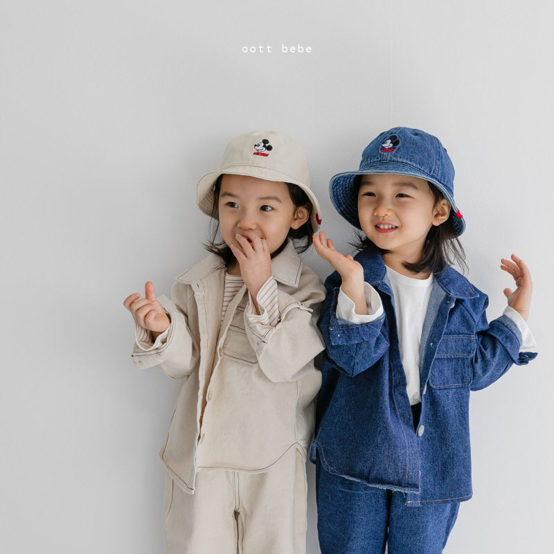 OOTT BEBE - Korean Children Fashion - #Kfashion4kids - Mickey Bucket Hat - 12