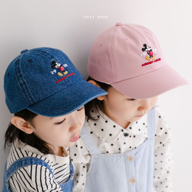 OOTT BEBE - Korean Children Fashion - #Kfashion4kids - Mickey Mouse Ball Cap - 10