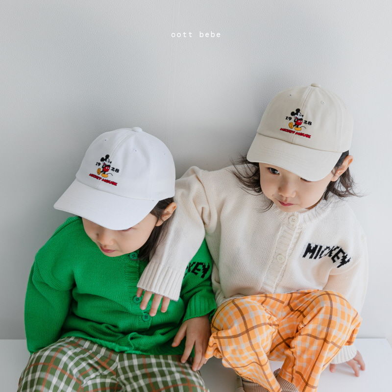 OOTT BEBE - Korean Children Fashion - #Kfashion4kids - Mickey Mouse Ball Cap - 11