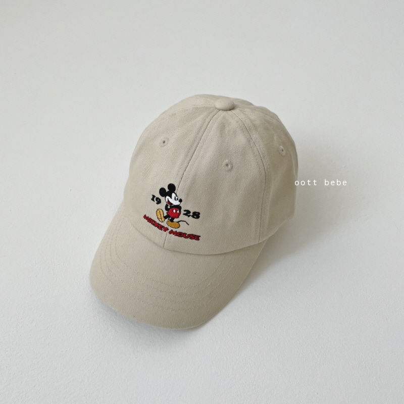 OOTT BEBE - Korean Children Fashion - #Kfashion4kids - Mickey Mouse Ball Cap - 3