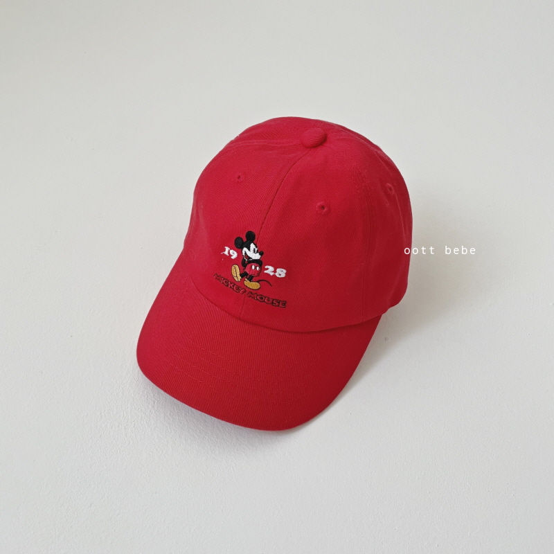 OOTT BEBE - Korean Children Fashion - #Kfashion4kids - Mickey Mouse Ball Cap - 4