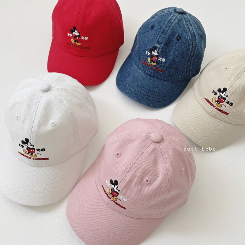 OOTT BEBE - Korean Children Fashion - #Kfashion4kids - Mickey Mouse Ball Cap - 9