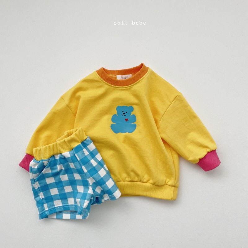 OOTT BEBE - Korean Children Fashion - #Kfashion4kids - Beat Top Bottom Set