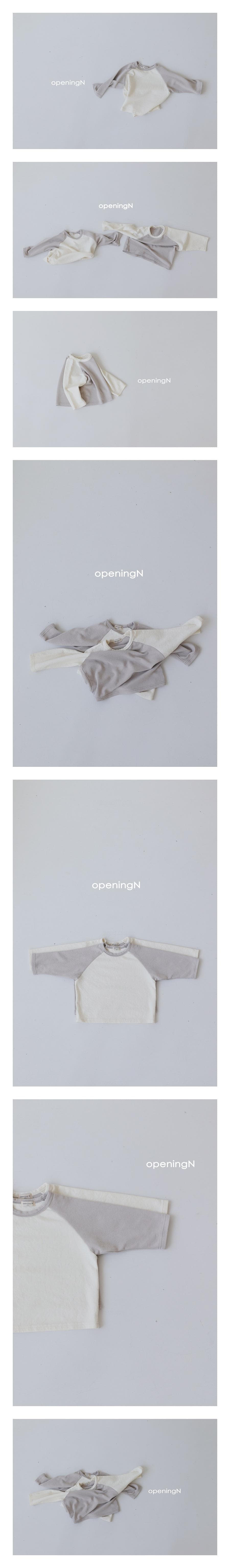 OPENING & - Korean Children Fashion - #Kfashion4kids - Rosy Raglan Tee