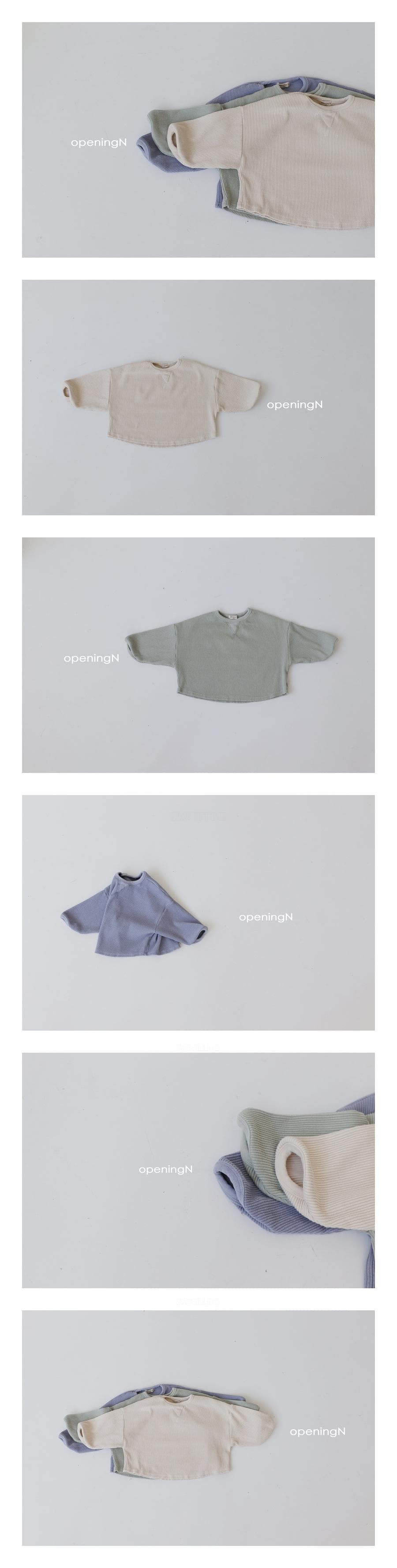 OPENING & - Korean Children Fashion - #Kfashion4kids - Bear Rip Tee