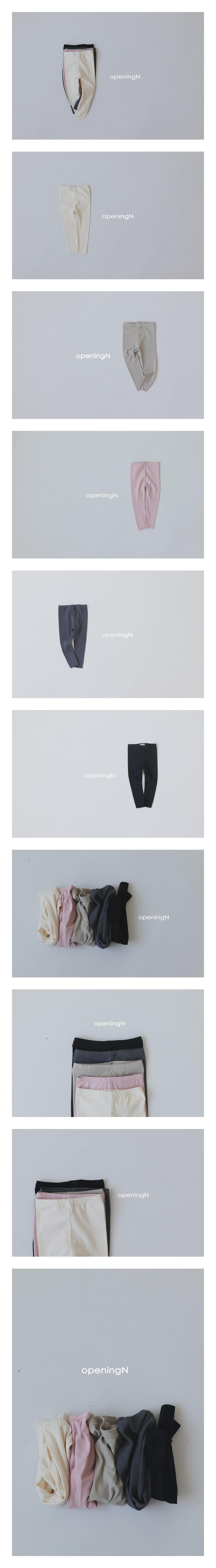 OPENING & - Korean Children Fashion - #Kfashion4kids - Single Leggings
