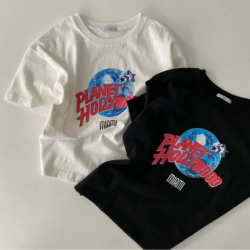 OUR - Korean Children Fashion - #Kfashion4kids - Hollywood Tee