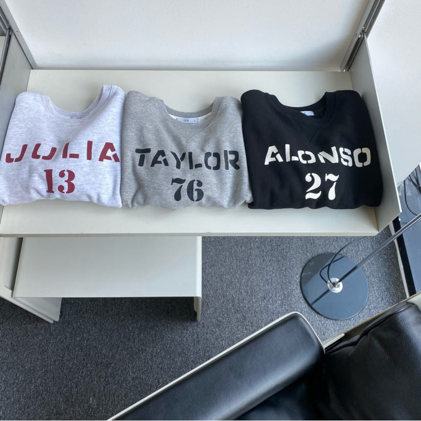 OUR - Korean Children Fashion - #Kfashion4kids - Number Sweatshirt