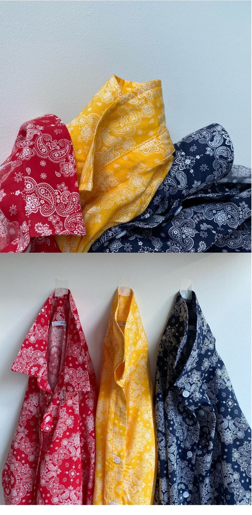 OUR - Korean Children Fashion - #Kfashion4kids - Paisley Shirt - 2
