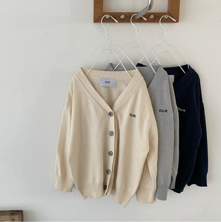 OUR - Korean Children Fashion - #Kfashion4kids - Basic Cardigan