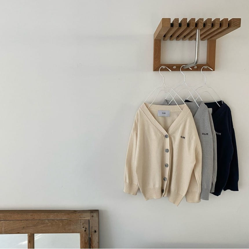 OUR - Korean Children Fashion - #Kfashion4kids - Basic Cardigan - 2