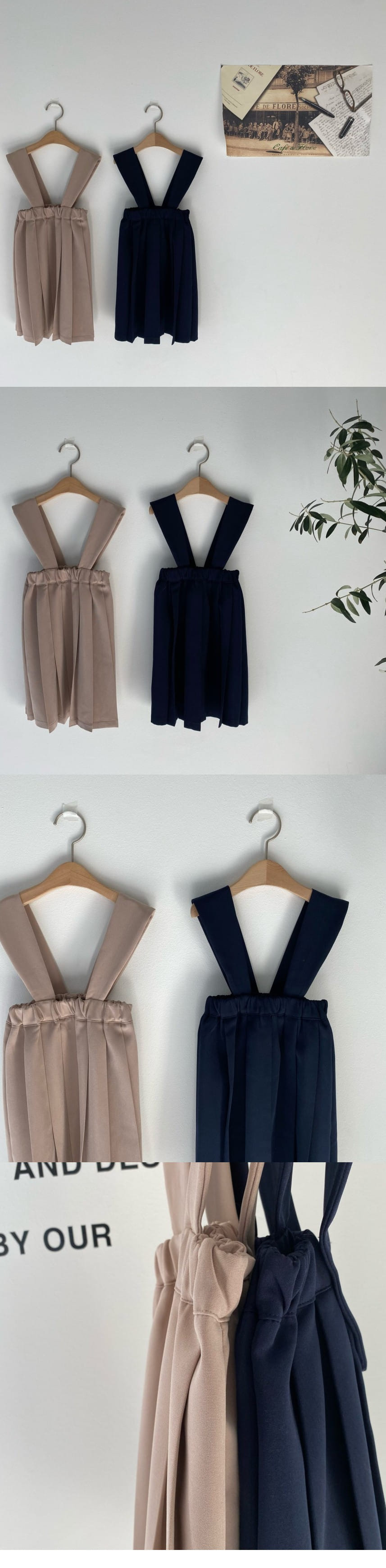OUR - Korean Children Fashion - #Kfashion4kids - Mono Wrinkle One-piece - 2