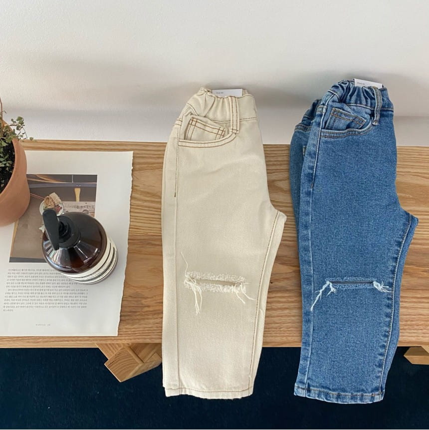 OUR - Korean Children Fashion - #Kfashion4kids - Celine This Denim Pants