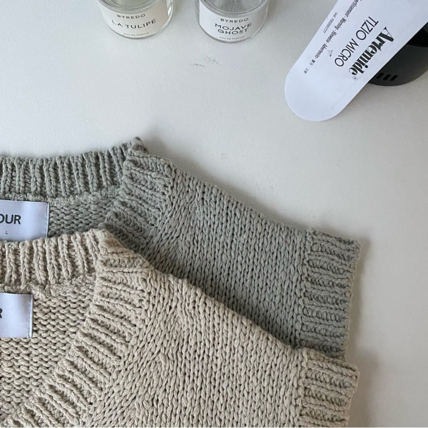 OUR - Korean Children Fashion - #Kfashion4kids - Begin Knit Vest - 2