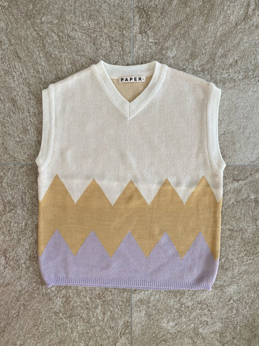 PAPER STUDIOS - Korean Children Fashion - #Kfashion4kids - Jacquard Vest - 2