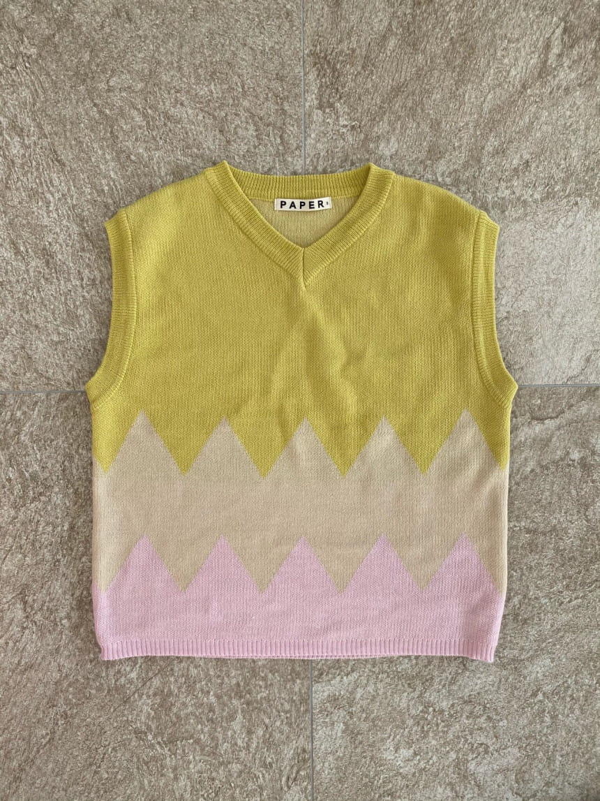 PAPER STUDIOS - Korean Children Fashion - #Kfashion4kids - Jacquard Vest - 3