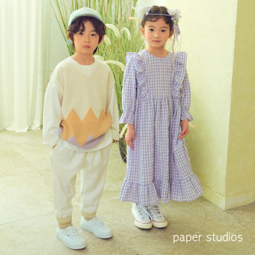 PAPER STUDIOS - Korean Children Fashion - #Kfashion4kids - Jacquard Vest - 4