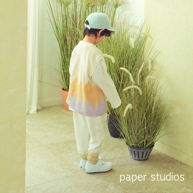 PAPER STUDIOS - Korean Children Fashion - #Kfashion4kids - Jacquard Vest - 5