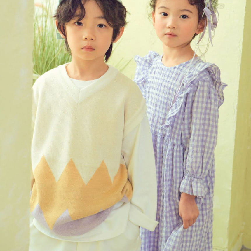 PAPER STUDIOS - Korean Children Fashion - #Kfashion4kids - Jacquard Vest - 7